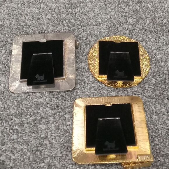 Rare set of 3 Mike + Ally children's picture frames 2 square & 1 circle. NWOT - Picture 5 of 5